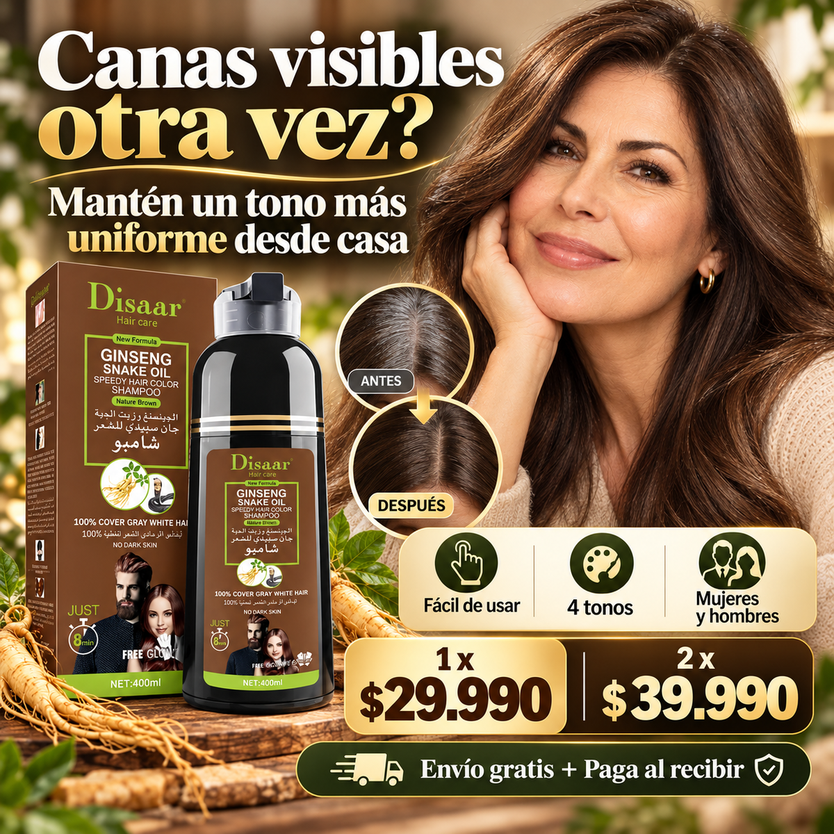 Shampoo Pinta Canas Dissar