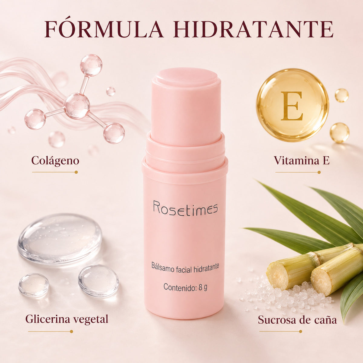 Balsamo Facial Hidratante Antiarrugas