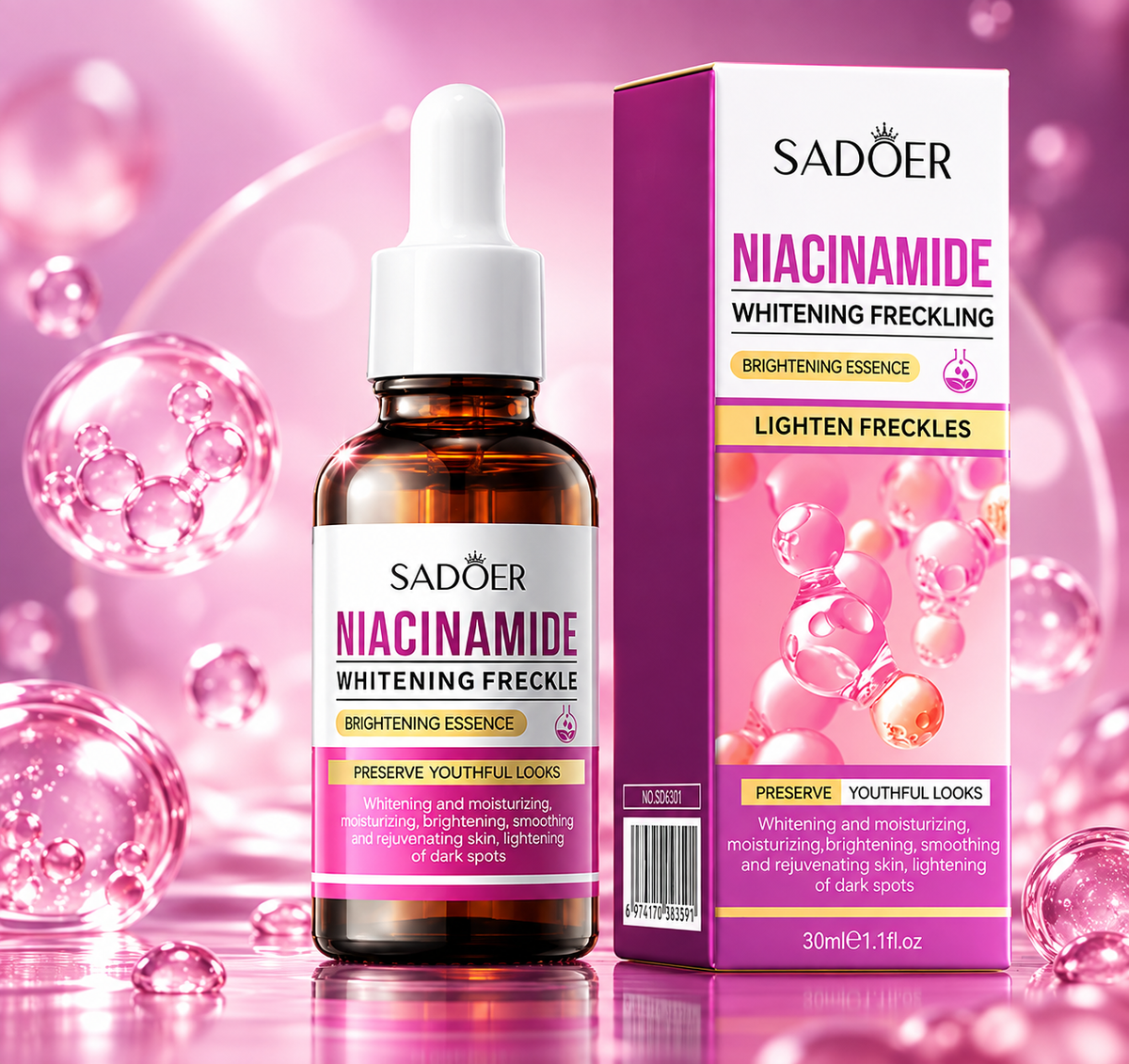 SADOER SERUM Facial Blanqueador Niacina