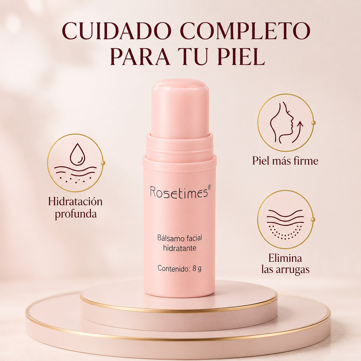 Balsamo Facial Hidratante Antiarrugas